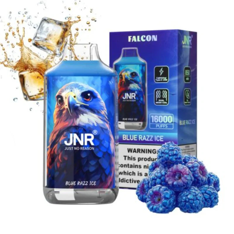 JNR Falcon 16000 Puffs Disposable Vape-22ml E-liquid, Multiple Nicotine 12 Flavors