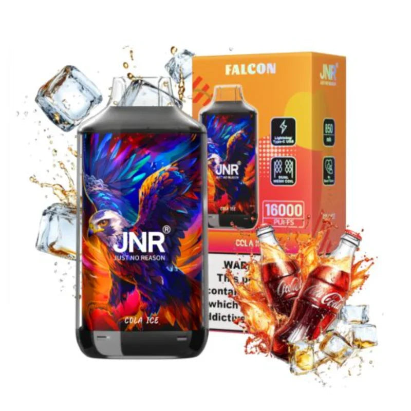 JNR Falcon 16000 Puffs Disposable Vape-22ml E-liquid, Multiple Nicotine 12 Flavors