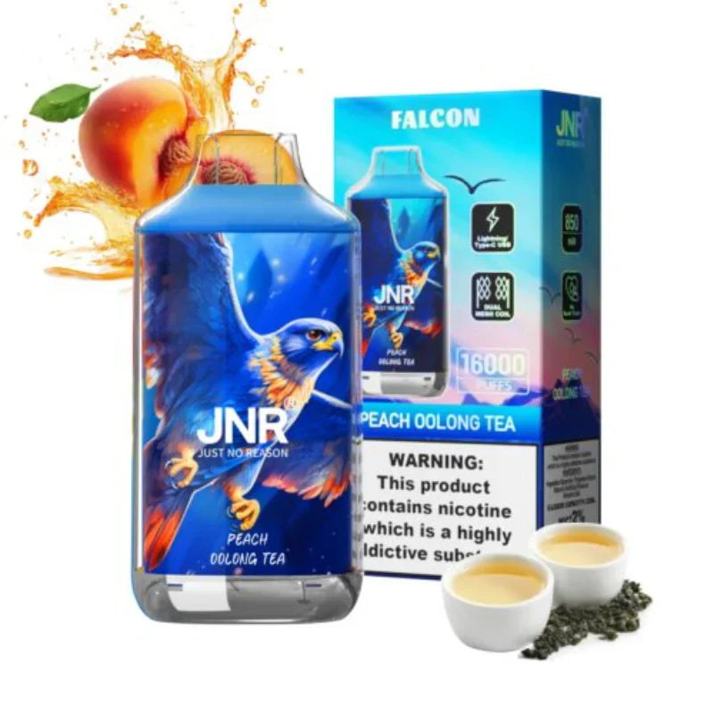 JNR Falcon 16000 Puffs Disposable Vape-22ml E-liquid, Multiple Nicotine 12 Flavors