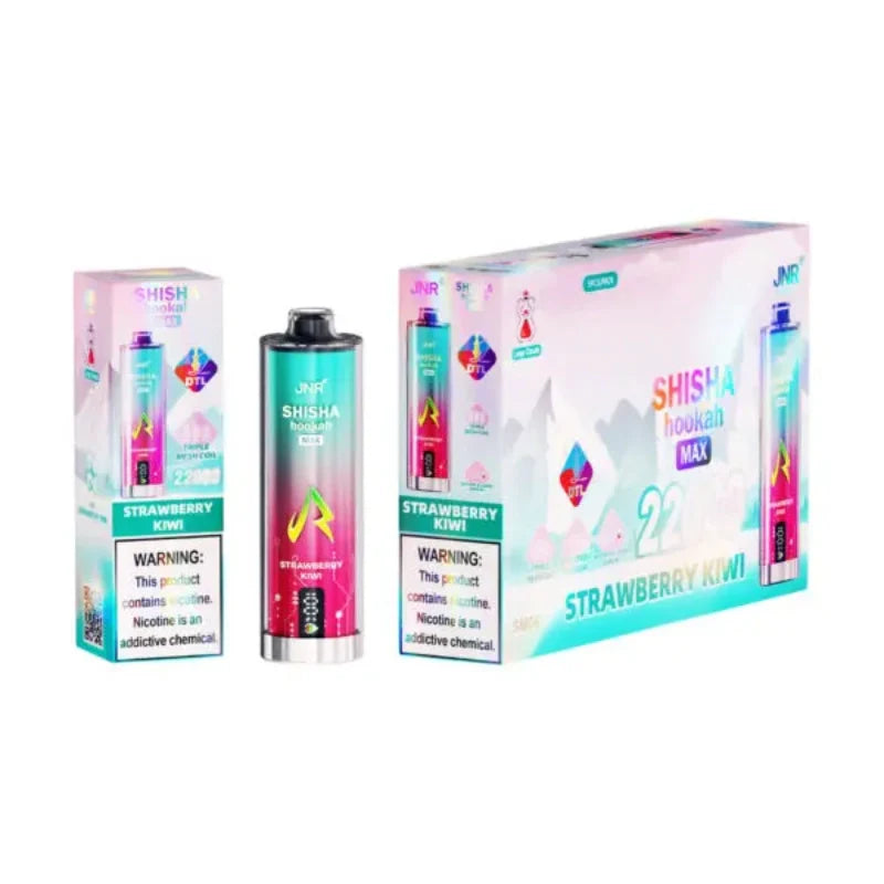 JNR Shisha Hookah Max 22000 Puffs Disposable Vape-29ml E-liquid, Multiple Nicotine 15 Flavors