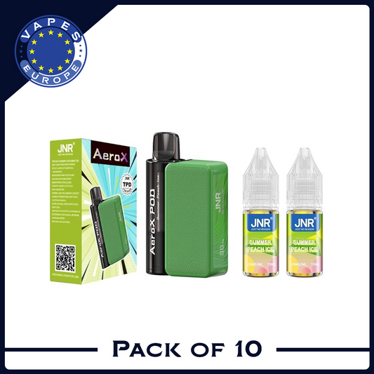 JNR Aero X 32000 puffs bar 20mg nicotine (Box of 10)