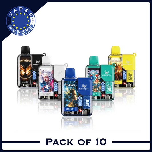 JNR Butterfly 8500 Puffs (Box of 10)