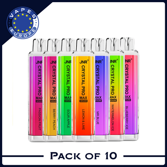 JNR Crystal Pro Max 5000 Puffs (Box of 10)