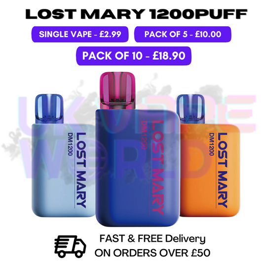 Lost Mary DM1200 Disposable Bar 1200 Puffs