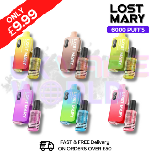 LOST MARY 6K Puff 6000 Refil Disposable Kit | Only £8