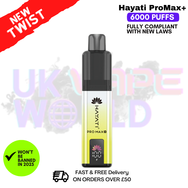 Lemon Lime Hayati Pro Max Plus 6000Puff Kit