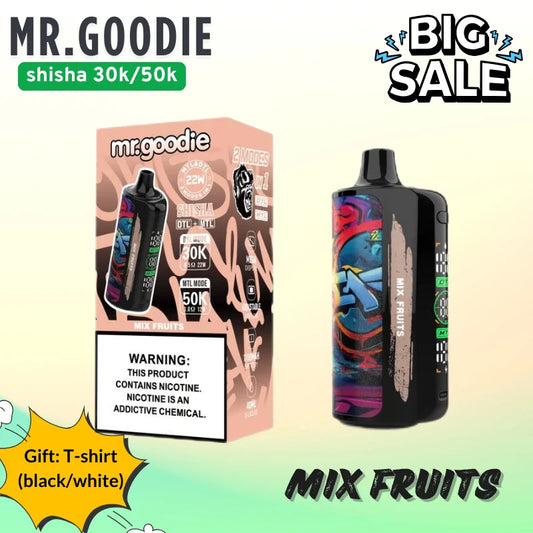 Factory Bottom Price Mr.Goodie 50k puffs-VM013 Certified Quality