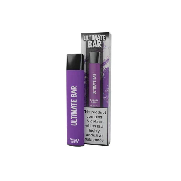 Ultimate Bar 600 Puffs Disposable Vape Kit 550mAh battery