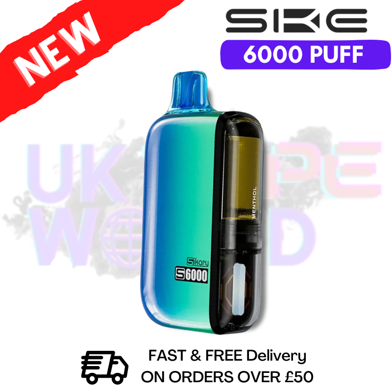 Menthol SKE SIKARY 6000 PUFF 6K Disposable Kit