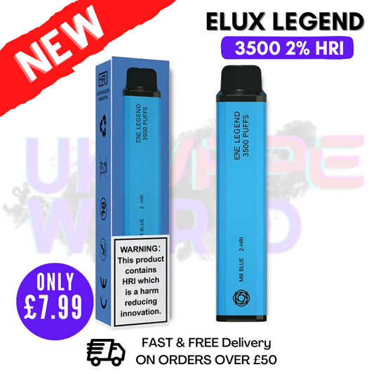 Elux Legend 3500 Puff Mr Blue 2 HRI
