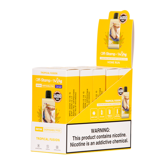 Tropical Fusion Off Stamp X Pod King SW16000 Disposable