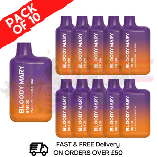 Passion Fruit Martini - Bloody Mary 600Puff Box of 10