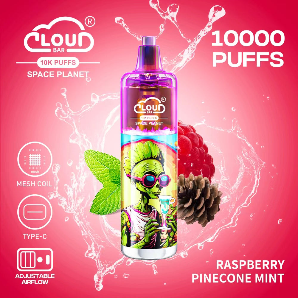 Cloud Multi Flavor 10000 Puffs 5% Rechargeable Cigarettes Vapor Electronic Vapes Pen 18ml for Cigarettes Lovers