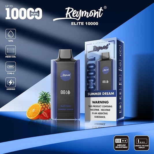 Reymont Vapes: Experience High-qualityVaping With Reymont Disposable Vapes.-850mAh Battery, Multiple Nicotine 11 Flavors