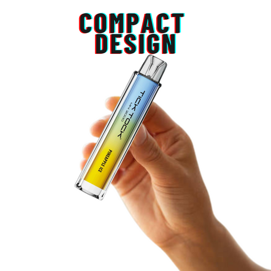 Pineapple Ice Tick Tock Mini 2000 Puff Kit