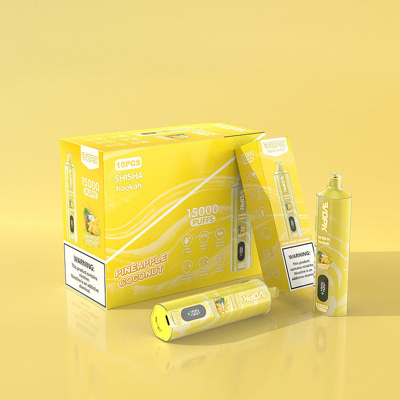 VOPK Shisha Hookah 15000 15K Puffs Newest DTL Disposable Vape Pen