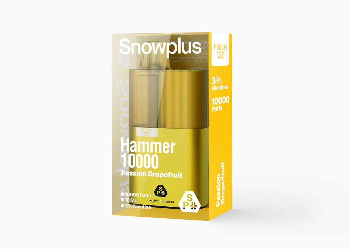 RELX Snowplus Hammer 10000 - 16ml Disposable Vape | 10K Puffs