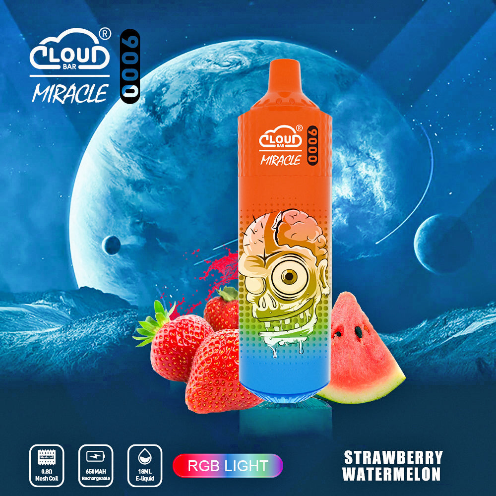 Cloud Multi Flavor 9000 Puffs 5% Rechargeable Cigarettes Vapor Electronic Vapes Pen 18ml for Cigarettes Lovers