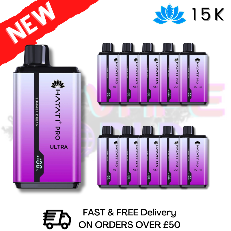 Summer Dream Hayati Ultra Pro 15000 Puff 15K Box Of 10