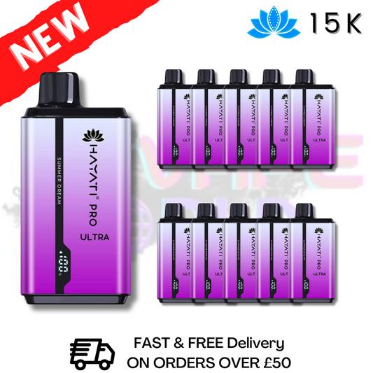 Summer Dream Hayati Ultra Pro 15000 Puff 15K Box Of 10