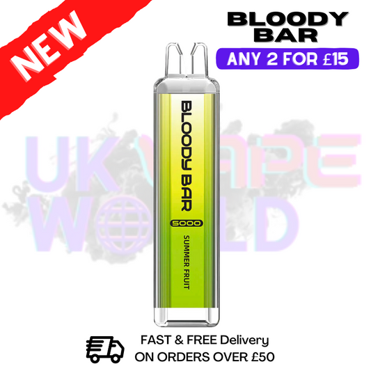 Summer Fruit Bloody Bar 5000 Puffs Disposable