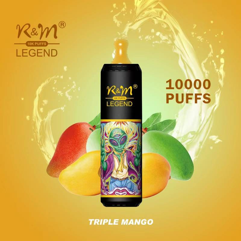 10K puffs Puff Fruit Flavor Portable Stylish High-quality E-lectronic c igarette Vape E-liquid V aporizer Pod system Include Nicotine