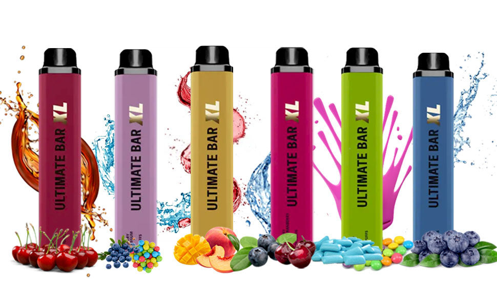 box of 10pc- ULTIMATE BAR XL 3500 DISPOSABLE POD DEVICE 0MG 2 ml