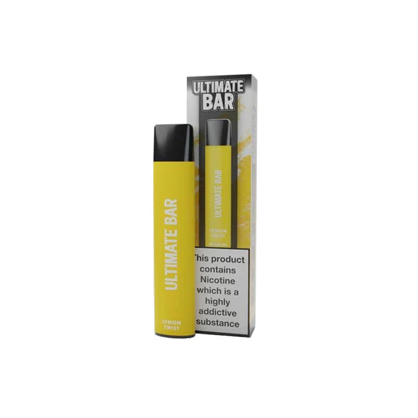Ultimate Bar 600 Puffs Disposable Vape Kit 550mAh battery