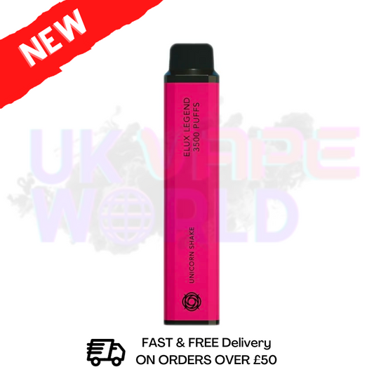 Elux Legend 3500 Puff Unicorn Shake Bar