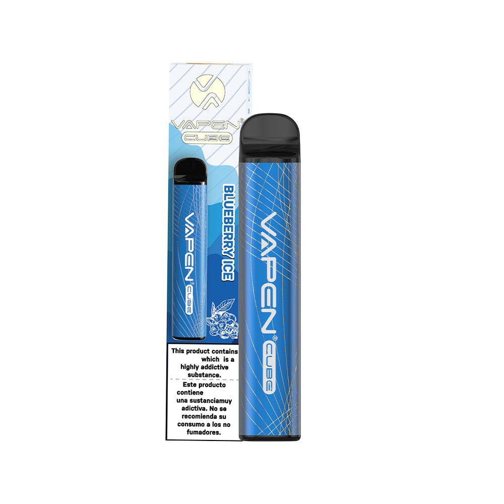Wholesale VAPEN CUBE 3000 Puffs Disposable Vape 0% 2% 5% Nicotine 12 Fruity Flavors No need to charger Vapes In Stock