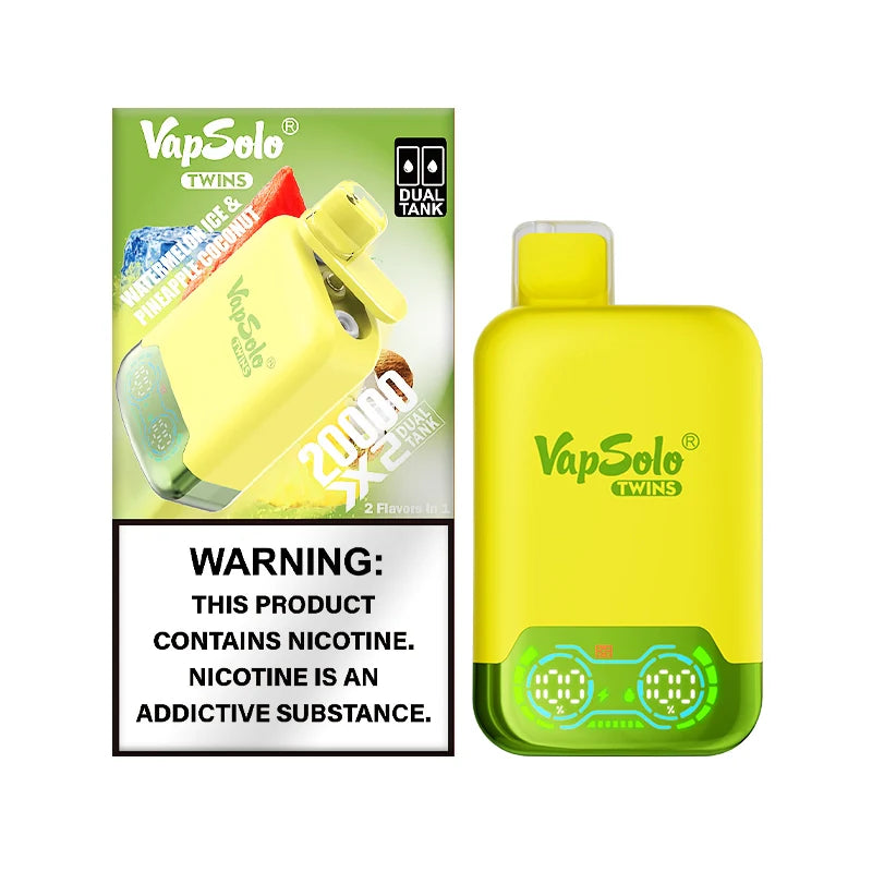 Vapsolo Twins 20000 Puffs Disposable Vape