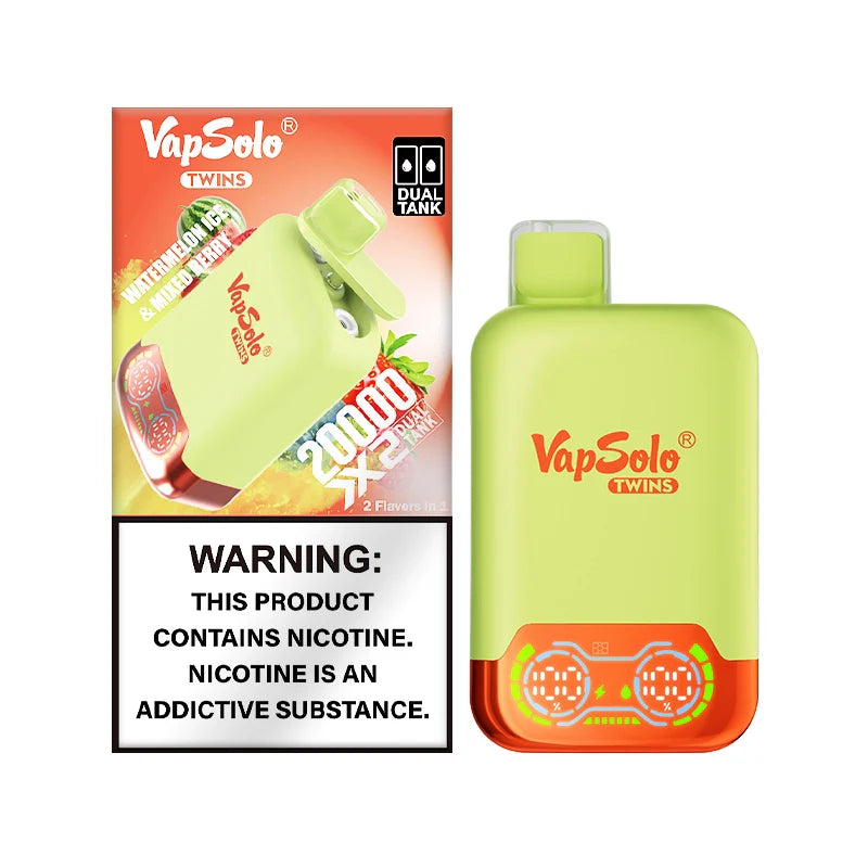 Vapsolo Twins 20000 Puffs Disposable Vape
