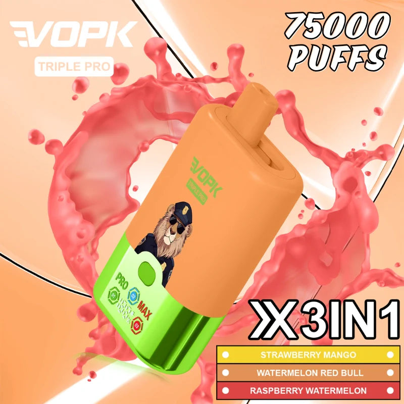 VOPK Triple Pro 75000 Puffs Best Value Bulk Sale