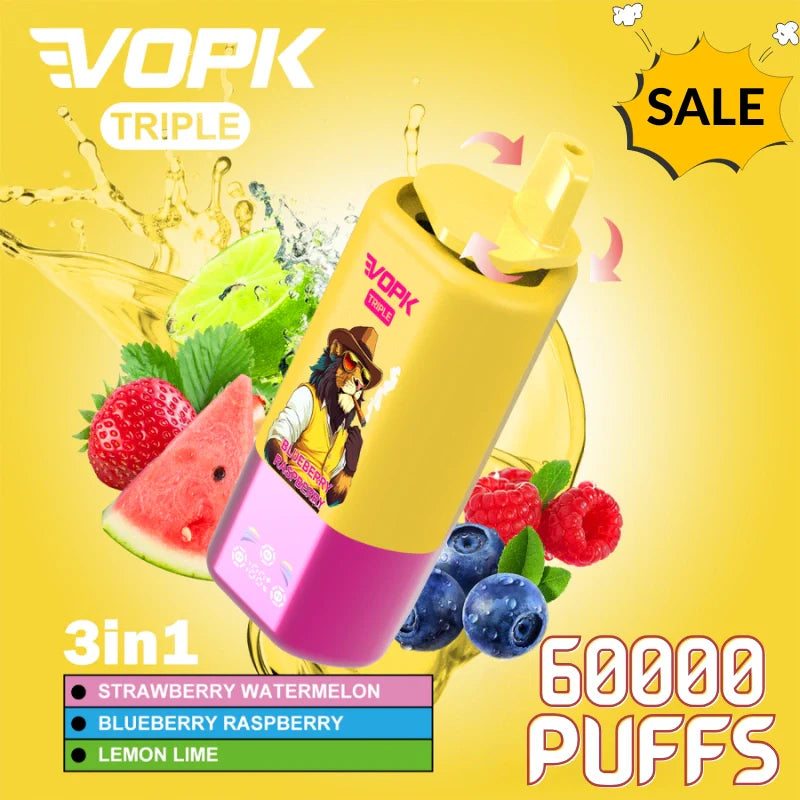 VOPK Triple 60000 PUFF Super Low Price Best Seller