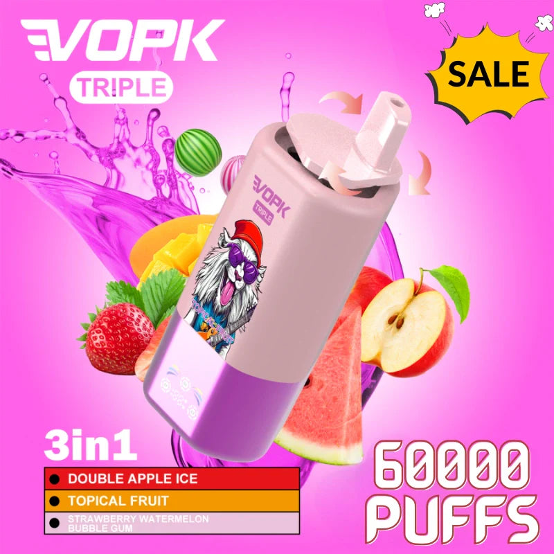 VOPK Triple 60000 PUFF Super Low Price Best Seller