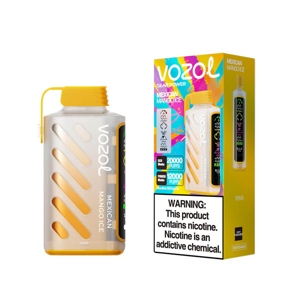 Vozol Gear Power 20000 puff Disposable Vape 650mAh 19 Flavors In Sales EU warehouse