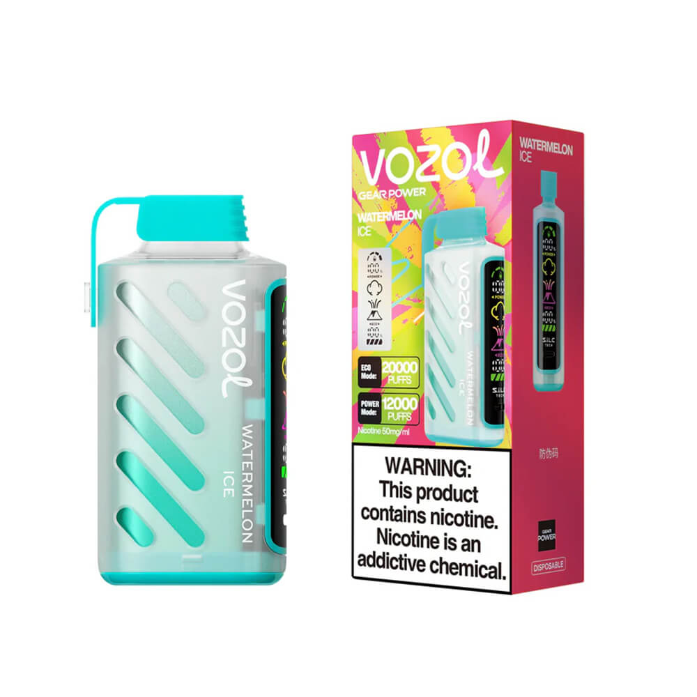 Vozol Gear Power 20000 puff Disposable Vape 650mAh 19 Flavors In Sales EU warehouse