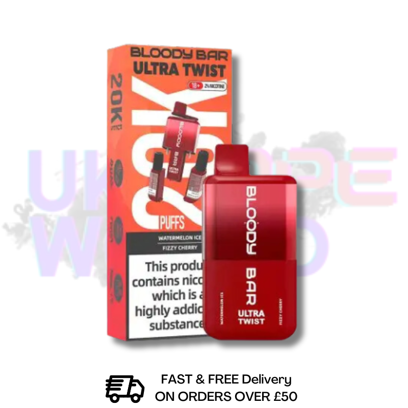 Bloody Bar 20K Puff Ultra Twist Disposable Bar | Only £8.99