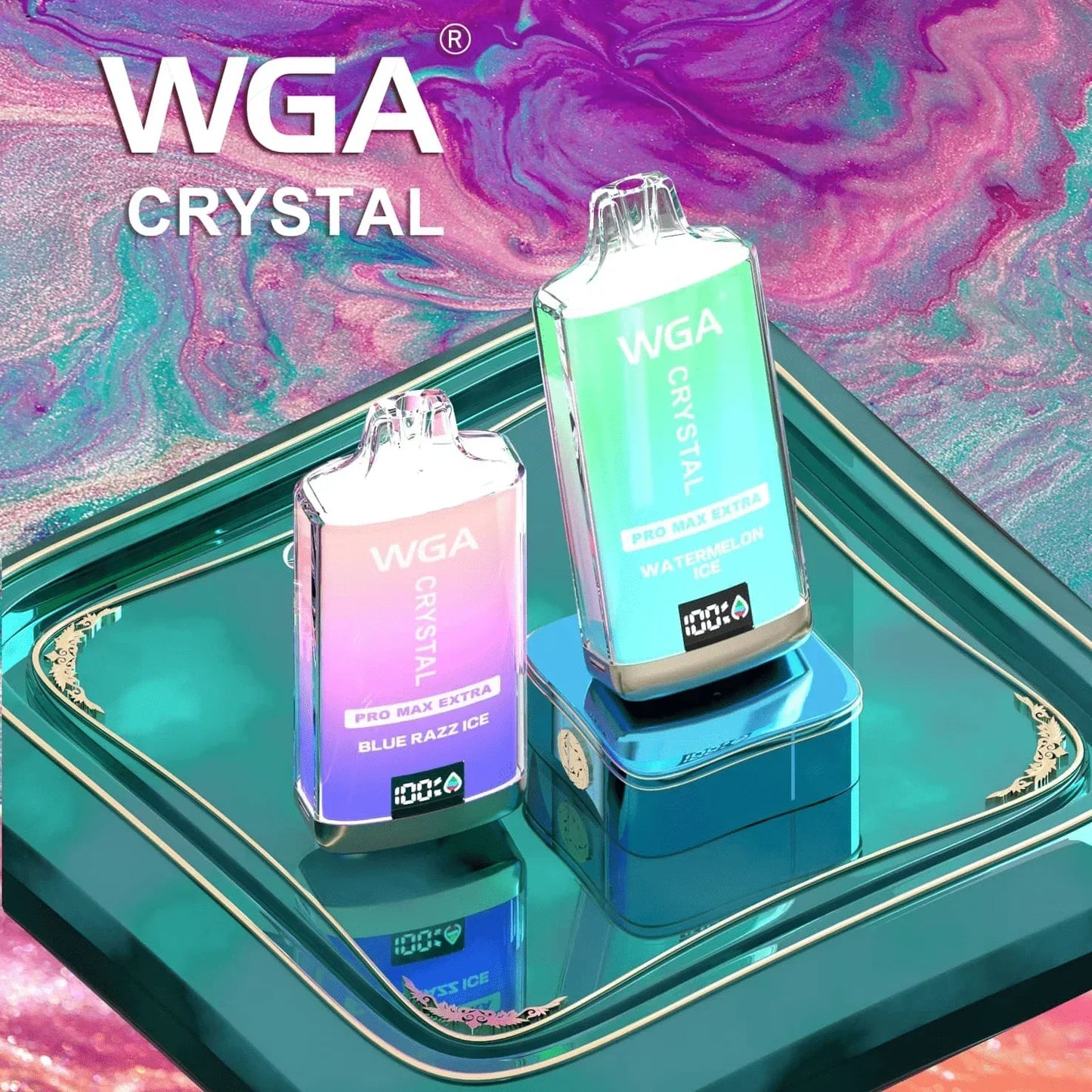 WGA Crystal Pro Max Extra 15000 Puffs Disposable Vape 2ml 20mg