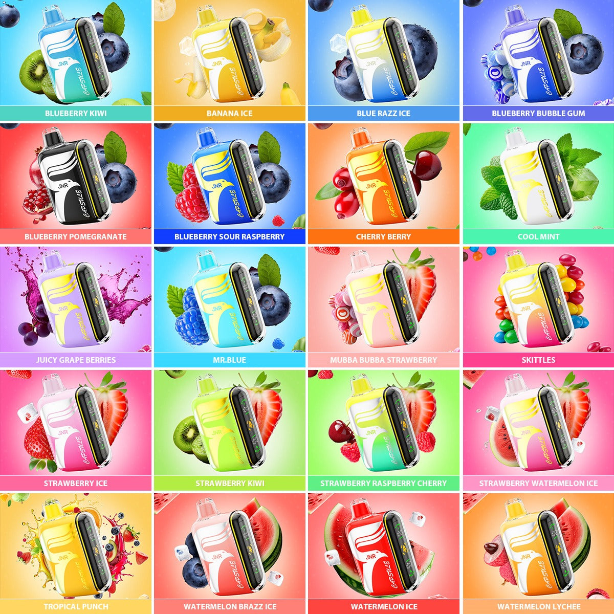 JNR Digital Box Capsule 15000 (Box of 10)
