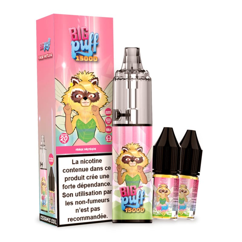 BIG PUFF Tornado 15000 - Pack Pod Jetable 15000 Puffs