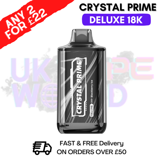 Blackberry Ice Crystal Prime Deluxe 18000 Puffs 18K PUFF