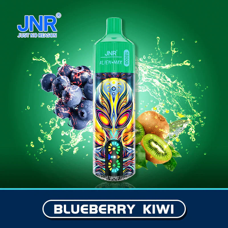 JNR Alien Max 18000 Puffs Disposable Vape-850mAh Battery, 28ml E-liquid, Multiple Nicotine 20 Flavors