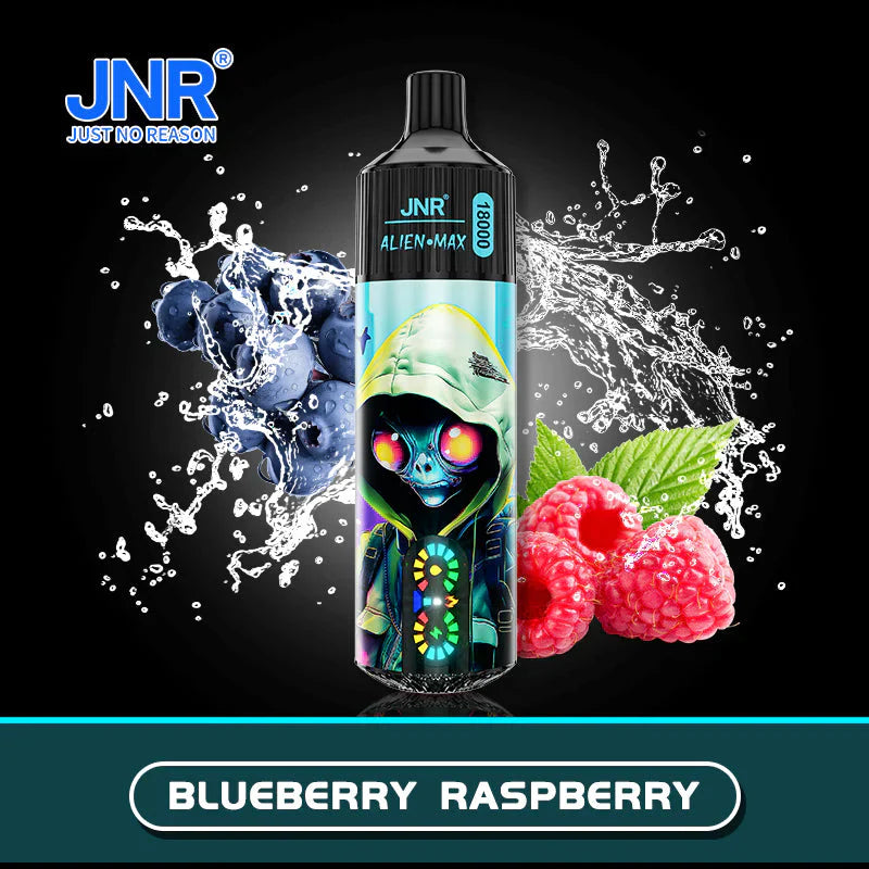 JNR Alien Max 18000 Puffs Disposable Vape-850mAh Battery, 28ml E-liquid, Multiple Nicotine 20 Flavors