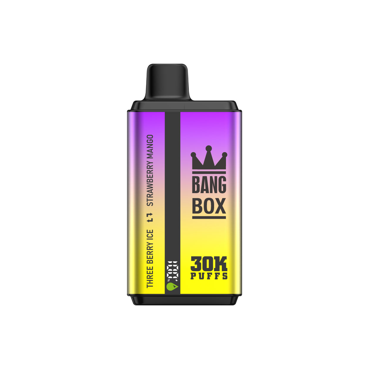 BANGBOX 30000 puffs dual flavors vape,LED Display capcity Batterya ,35ml 850MAH 12 Flavor