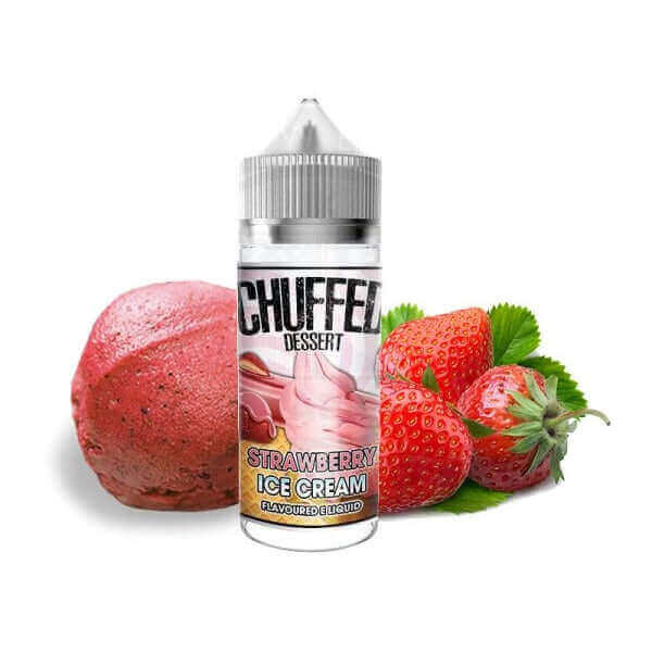 CHUFFED Strawberry Ice Cream - E-liquide 100ml