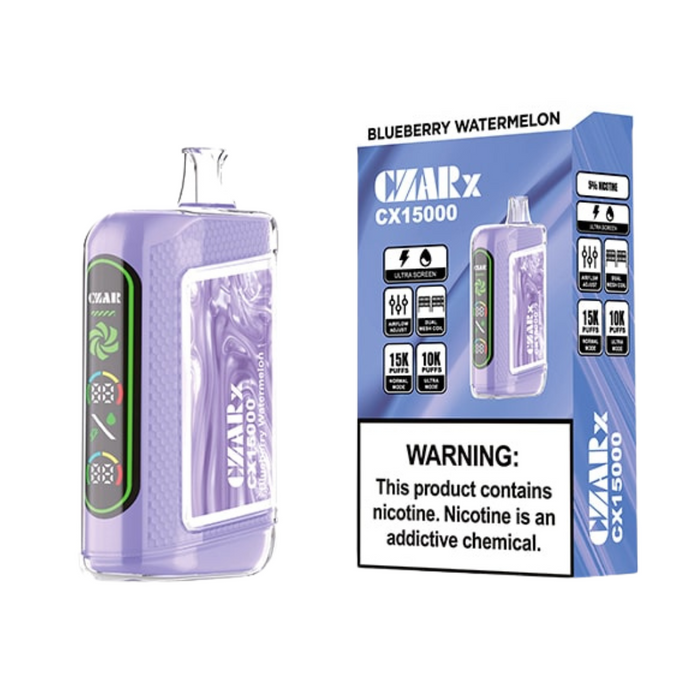 CZAR CX15000 Puffs disposable vape Czar Graham Swirl Rechargeable Disposable-Multiple Nicotine 15 Flavors
