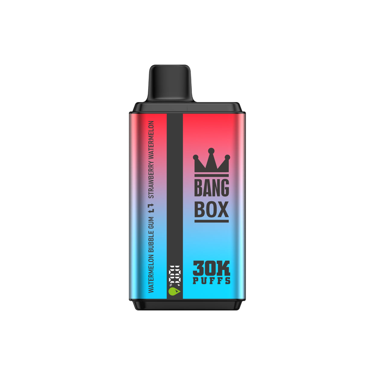 BANGBOX 30000 puffs dual flavors vape,LED Display capcity Batterya ,35ml 850MAH 12 Flavor