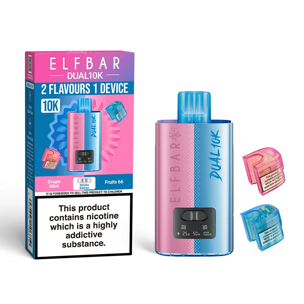 Elf Bar Dual 10K Prefilled Vape Kit