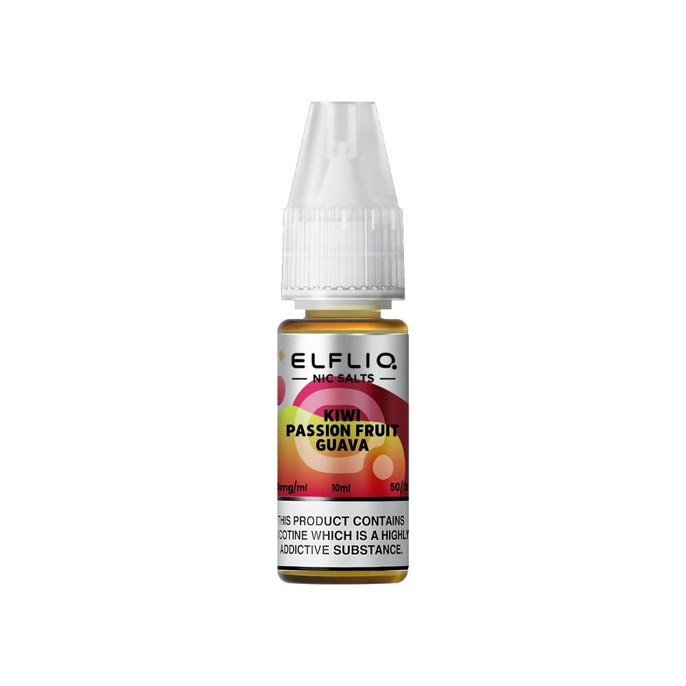 ELFBAR Elfliq Kiwi Passion Fruit Guava - Sel de nicotine 10ml